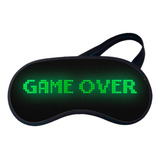 Máscara De Dormir Game Over Cor Branco