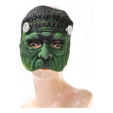 Máscara De Látex Frankenstein De Meia Face De Terror De