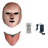 Máscara De Led 7 Cores   Microcorrentes   Facial E Pescoço