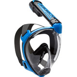 Máscara De Mergulho E Snorkeling Full Face Cressi Duke Cor Azul