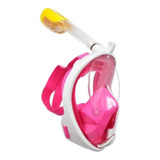 Mascara De Mergulho Snorkel Full Face Suporte Câmera Gopro