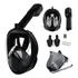 Máscara De Mergulho Snorkel Full Face Suporte Gopro Câmera