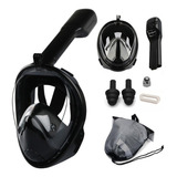 Máscara De Mergulho Snorkel Full Face Suporte Gopro Câmera