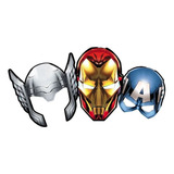 Mascara De Papel Avengers