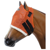 Máscara De Proteção Anti mosca Boots Horse Laranja