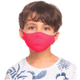 Máscara De Proteção Knit 3d Infantil De Tecido Lavável