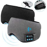 Máscara De Sono Bluetooth Máscara Para Olhos  Preta cinza