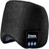 mascara viagem musica bluetooth dormir fones ouvido tranquilo meditar relaxante insonia ocular blackout pressao macio confortavel ajustavel portatil unissex falante acessorio multifuncional descanso bloqueia luminosidade elastico ajustavel compressao venda faixa cabeca abafa aveludada rapido preto