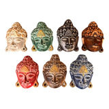 Máscara Decorativa Buda Hindu Tibetano Em