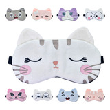 Mascara Dormir Animais Tapa Olho Venda Descanso Gel Termico