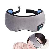 Máscara Dormir Bluetooth Tapa Olho Fone De Ouvido Bluetooth Conforto Superior Viagem Descanso Meditar -Preto-