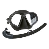 Máscara E Respirador Snorkel Mergulho Pesca Sub Camo Seasub