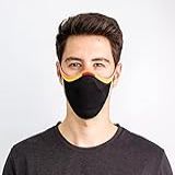 Máscara Esportiva Fiber Knit Tamanho G Masculino Preto Pride