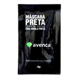 Máscara Faciai Para Pele Avenca Argila Máscara Preta 8g Y 8ml