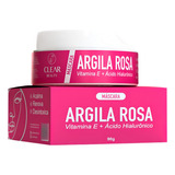 Mascara Facial Argila Rosa Skin Care Remove Cravo E Espinhas