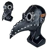 Máscara Facial De Dia Das Bruxas Yeaphy- Bico De Pássaro Longo Steampunk- Acessório Para Fantasia Para Carnaval- Festa- Bar