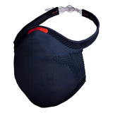 Máscara Fiber Knit De Proteção 3d Reutilizável Com Refil Cor Azul marinho Tamanho M