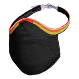 Máscara Fiber Knit Proteção 3d Pride Reutilizável Com Refil Cor Preto Tamanho G