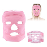 Máscara Gel Rosto Inteiro Facial Com Ímã De Turmalina Ajusta