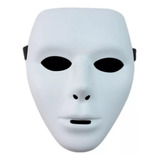 Máscara Halloween Sem Face Teatro Festa Fantasia Assustadora