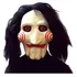 Máscara Jigsaw Filme Jogos Mortais Latex - Halloween Jig Saw Cor Branco