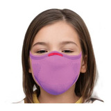 Máscara Knit Fiber De Proteção Reutilizável Infantil Tam P
