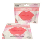 Máscara Lábios 2 Magic Lip Mask Rosa Mosqueta Kiss brinde