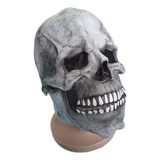 Máscara Látex Cosplay Realista Esqueleto Caveira Cranio