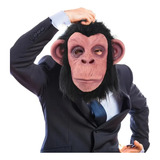 Máscara Látex Macaco Cosplay Traje Decorações Festas 60cm