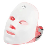 Máscara Led Facial Fototerapia Trata Poros Oleosidade