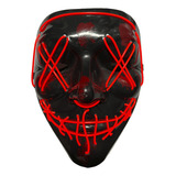 Mascara Led Luz Festa Neon Carnaval Cosplay Fantasia Terror