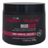 Máscara Matizadora Mask Black   Styllus Beauty 500g 