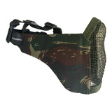 Mascara Meia Face Confort Camuflada Exército Airsoft