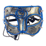 Máscara Meia Face Máscara Para Olhos Azul