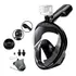 Máscara Mergulho Snorkel Full Face Suporte Gopro Câmera