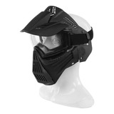 Máscara Óculos Airsoft Paintball Proteção Orelha