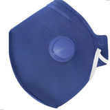 Mascara Pff2 C Valvula Proteção Respiratória Azul C 100