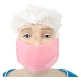 Mascara Proteçao Facial Tnt Tecido Lavavel Kit 5 Unidades