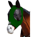Mascara Proteção Moscas Lycra Verde Bandeira Boots Horse