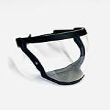 Máscara Protetor Facial Face Shield Sem Filtro Resistente A Respingo Vento Proteção Rosto Dentista Esteticista Serralheiro Gesseiro Mecânico