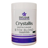 Máscara Redutora De Volume Crystallis Blond Dyusar 1kg