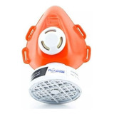 Máscara Respirador 1 4 Facial C filtro Comb Vapores E Gases