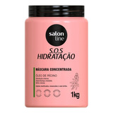 Máscara S o s Hidratação Óleo De Rícino Salon Line 1kg