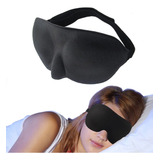 Máscara Tapa Olhos Para Dormir 3d Super Confortável Macia