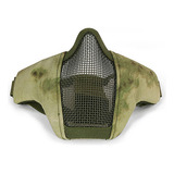 Mascara Tática Camuflada Metal Nylon Proteção Airsoft Cor A tacs Fg