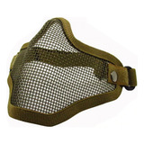 Mascara Telada Metal Para Airsoft Paintball Modelo Meia Face