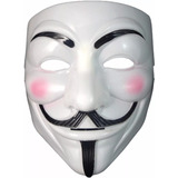 Máscara V De Vingança Anonymous Vendetta Guy Fawkes