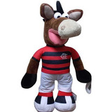 Mascote Cavalinho Do Flamengo Fantástico Pelúcia