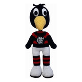 Mascote Do Flamengo Urubu Pelúcia Futebol - Amigurumi/crochê