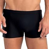 MASH Sunga Boxer Masculina Sunga Masculina Sunga Natação Masculina Sunga Box Mash UV50 Xtra Life Preto G